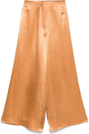 Nanushka Pantalones de satén