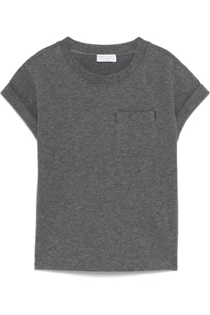 Brunello Cucinelli Camiseta de algodón