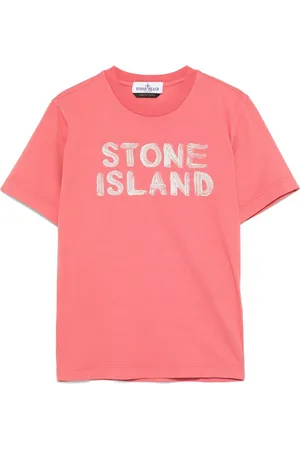 Stone Island Camiseta con logo estampado