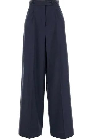 Givenchy Pantalones de lana con cierre de botón