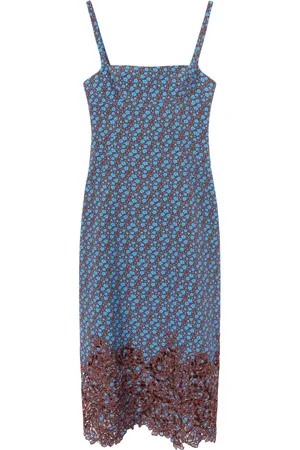 ERMANNO SCERVINO Vestido midi con estampado floral