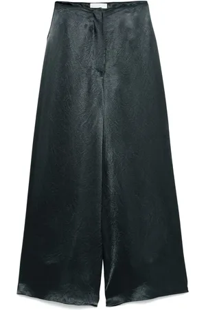 Nanushka Pantalones de satén