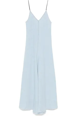 FORTE FORTE Vestido midi vaquero