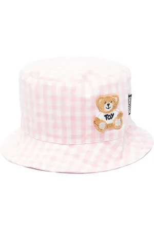Moschino Sombrero de pescador a cuadros gingham