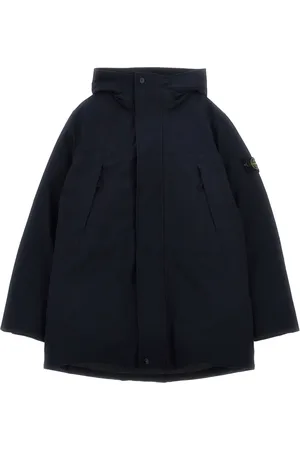 Stone Island Plumífero con distintivo Compass