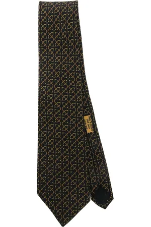 Hermès Corbata de seda 2010