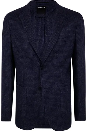 Ermenegildo Zegna Blazer de lana con doble botonadura