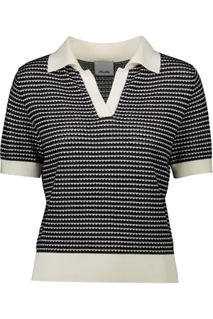 Allude Polo de punto de intarsia