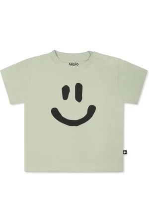 Molo Camiseta con motivo de carita sonriente