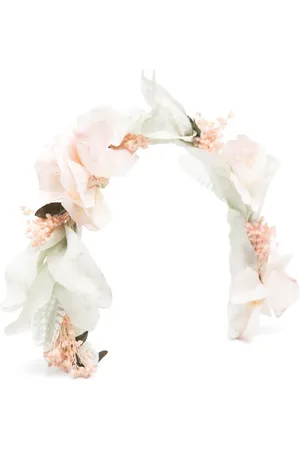 Amaya Corona con apliques florales