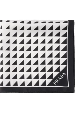 Prada Pañuelo de seda estampado