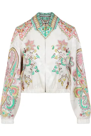 Etro Chaqueta con motivo floral