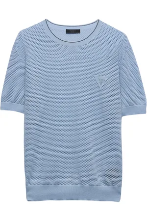 Prada Camiseta con diseño perforado