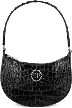 Philipp Plein Bolso shopper Galaxy con relieve de cocodrilo