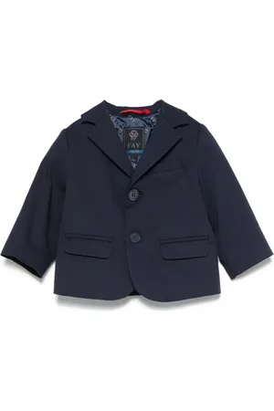 FAY Blazer con tejido de gabardina