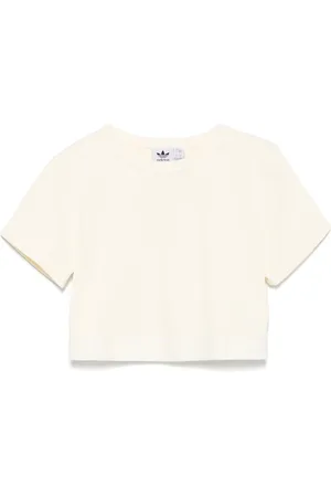 adidas Camiseta de canalé fino