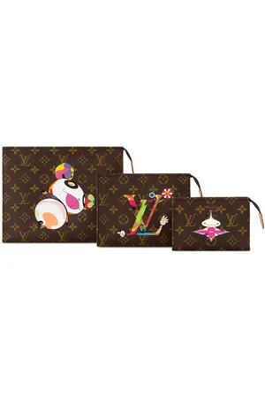 LOUIS VUITTON Neceser Trio de Louis Vuitton x TM