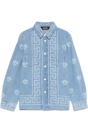 VERSACE Camiseta con estampado de cabeza de Medusa