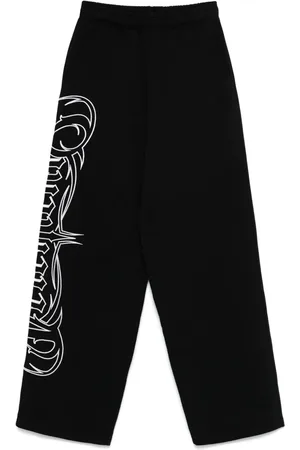 Vetements Pantalones con logo bordado