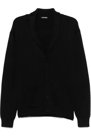 Tom Ford Cárdigan con cuello esmoquin