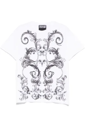 VERSACE Camiseta Outline Barocco