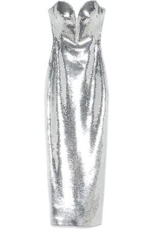 Monot Vestido midi con lentejuelas