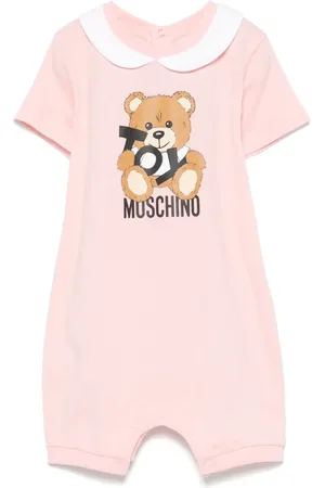 Moschino Pelele con estampado Leo Teddy