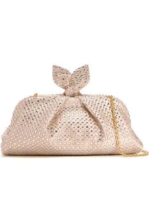 Aquazzura Bolso de mano con aplique de cristales