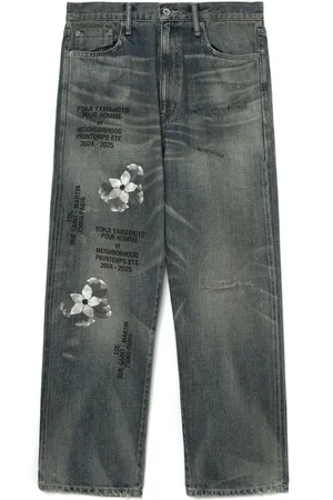 YOHJI YAMAMOTO Vaqueros Savage de x Neighborhood