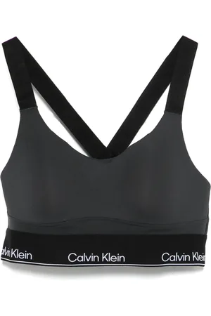 Calvin Klein Sujetador deportivo con franja del logo