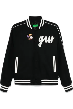 Garment Workshop Chaqueta varsity con parche del logo