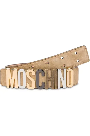 Moschino Cinturón con letras del logo