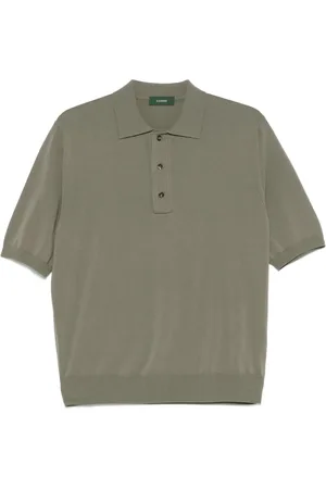 ZANONE Polo de manga corta de algodón