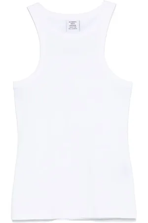 Vetements Top con logo bordado