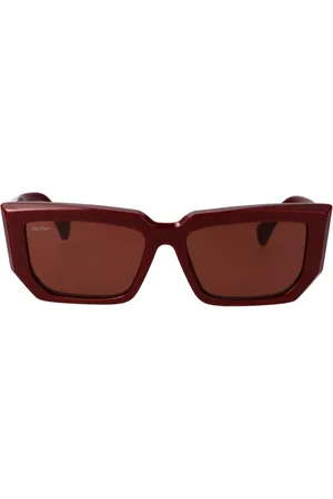 Max Mara Gafas de sol con montura rectangular