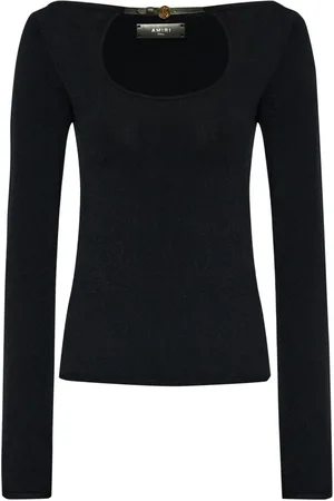AMIRI Top con placa del logo