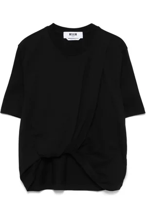 Msgm Camiseta de algodón