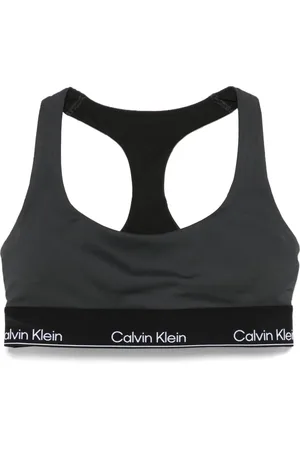 Calvin Klein Sujetador deportivo con franja del logo