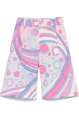 PUCCI Junior Pantalones con estampado Fontane