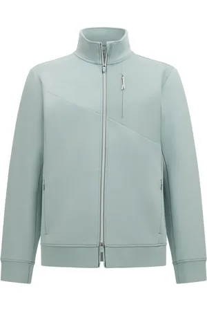 Boggi Milano Sudadera estilo scuba con cremallera