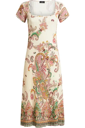 Etro Vestido midi de canalé