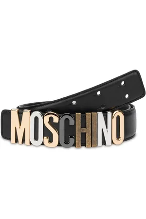 Moschino Cinturón con placa del logo