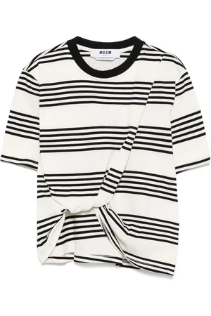 Msgm Camiseta a rayas
