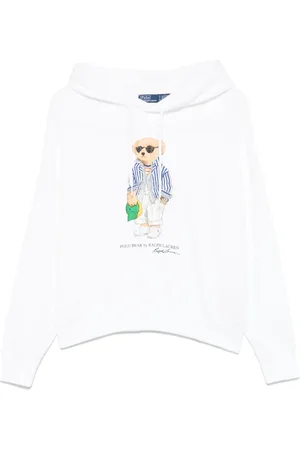 Ralph Lauren Sudadera con motivo Polo Bear y capucha