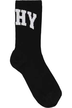 Givenchy Calcetines con logo en intarsia