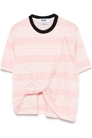 Msgm Camiseta a rayas