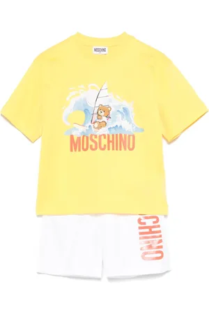 Moschino Set de pantalones cortos con logo estampado