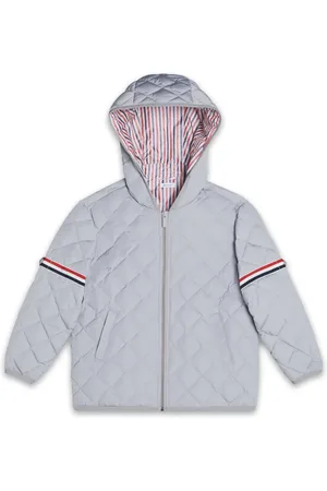 Thom Browne Plumífero con cremallera