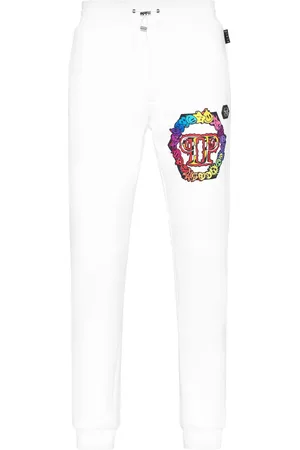 Philipp Plein Pantalones de chándal con logo