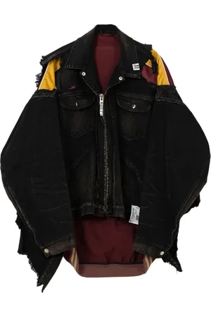 Maison Mihara Yasuhiro Chaqueta vaquera a capas
